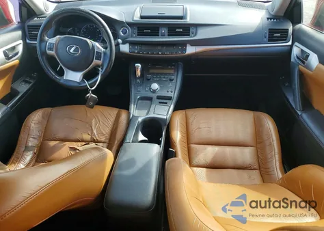 2012 Lexus Ct 200 z USA, uszkodzony, nr VIN JTHKD5BH4C2057239